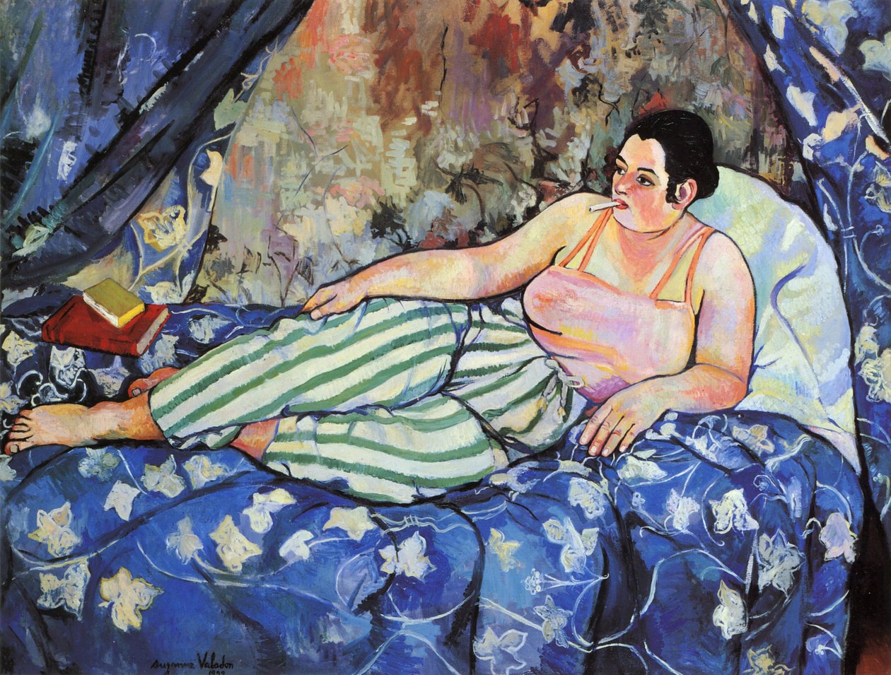 Sininen huone tekijältä Marie Clementine (Suzanne) Valadon