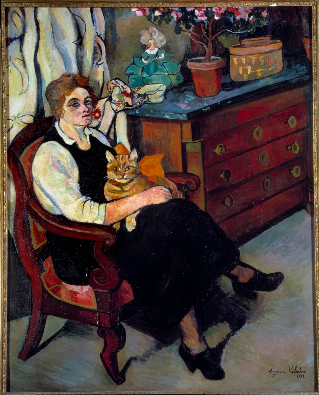 Neiti Lily Waltonin maalaus Marie-Clementine (Marie Clementine) Valadon, muotoilija Suzanne Valadon (1865-1938) tekijältä Suzanne Valadon