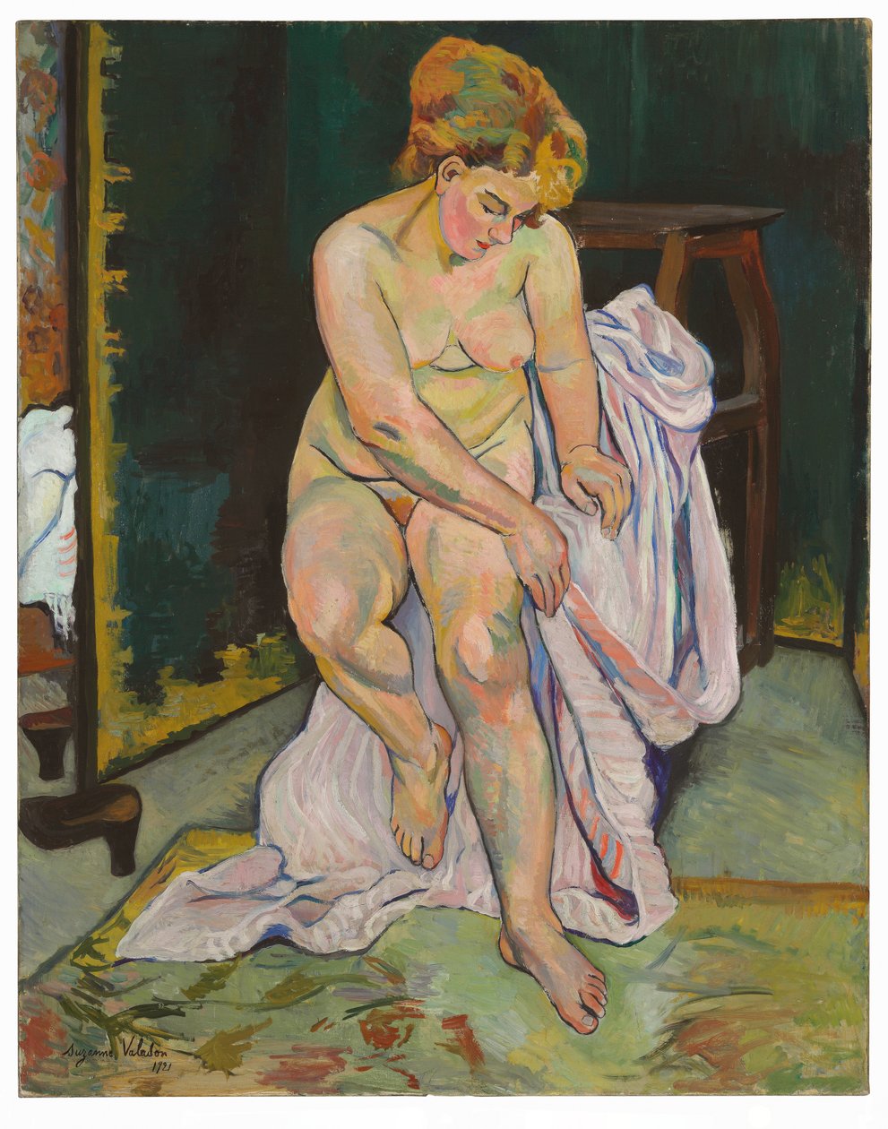 Alaston ja verhoilu tekijältä Suzanne Valadon