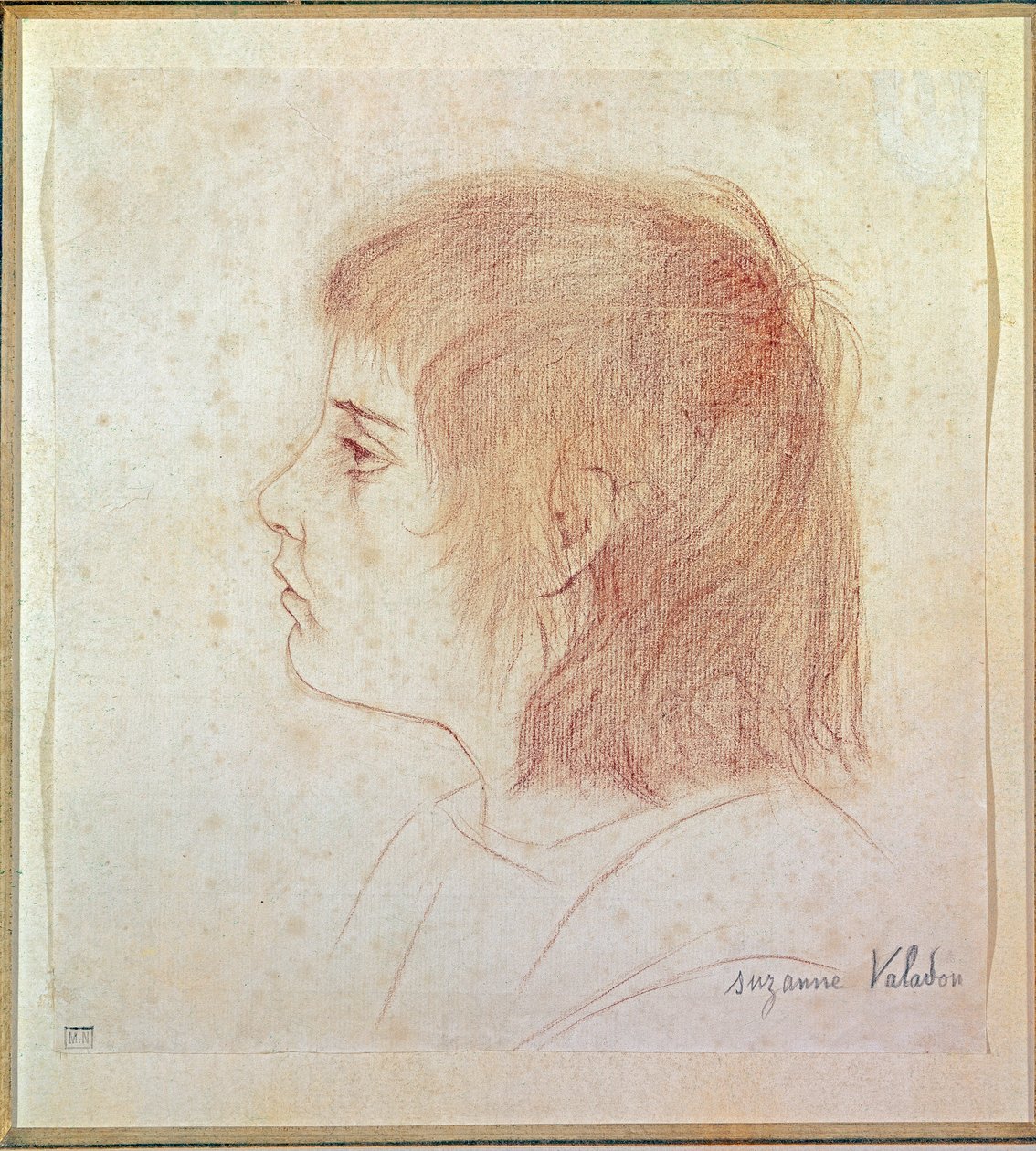 Taidemaalari Maurice Utrillon muotokuva lapsena tekijältä Suzanne Valadon