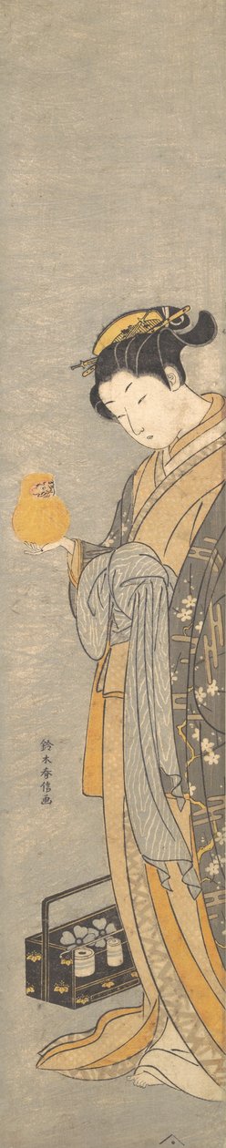 Kauneus ja pyhyys, luultavasti 1770., luultavasti 1770. tekijältä Suzuki Harunobu
