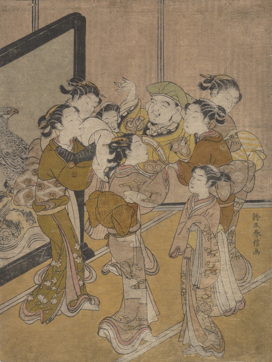 Daikoku Doagé, luultavasti 1766., luultavasti 1766. tekijältä Suzuki Harunobu