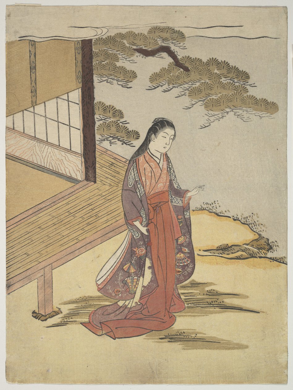 Komachi-rouva tekijältä Suzuki Harunobu