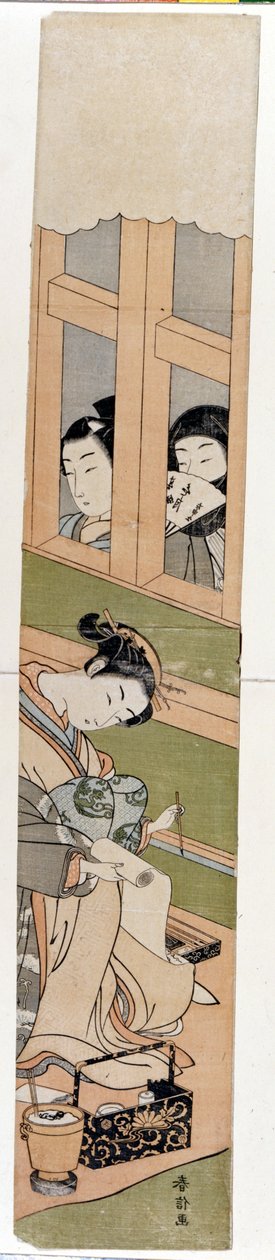 Shirai Gonpachi. P Rin ts by Harunobu Suzuki (17224 / 25-1770). tekijältä Suzuki Harunobu