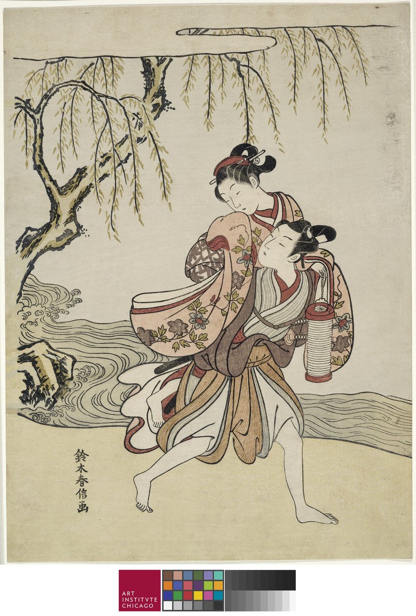 The Elopement tekijältä Suzuki Harunobu