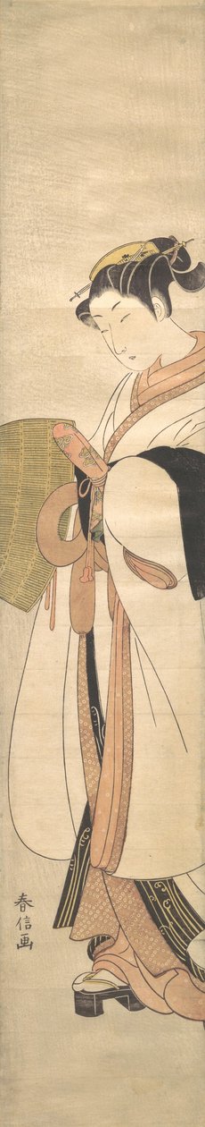 Nuori purppura, luultavasti 1770, luultavasti 1770. tekijältä Suzuki Harunobu