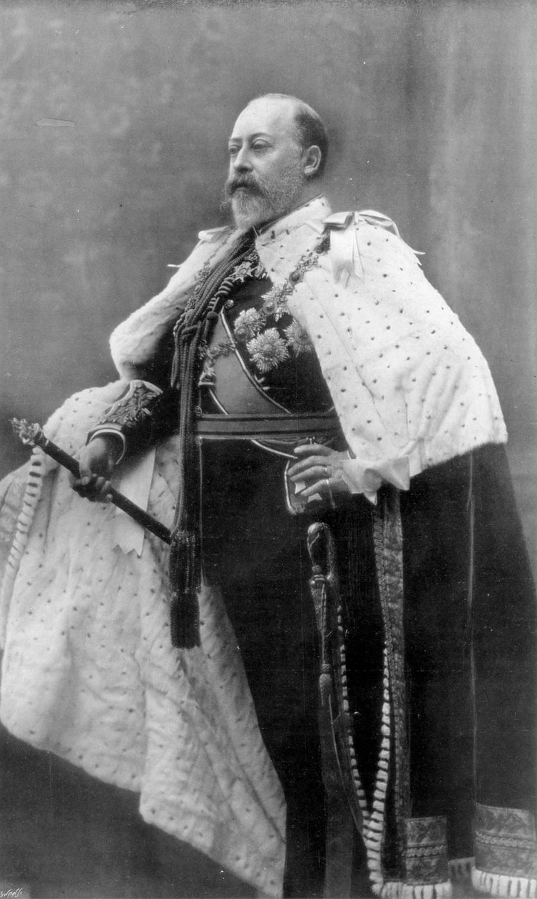 Kuningas koko maailma suree, 1910. tekijältä Swain