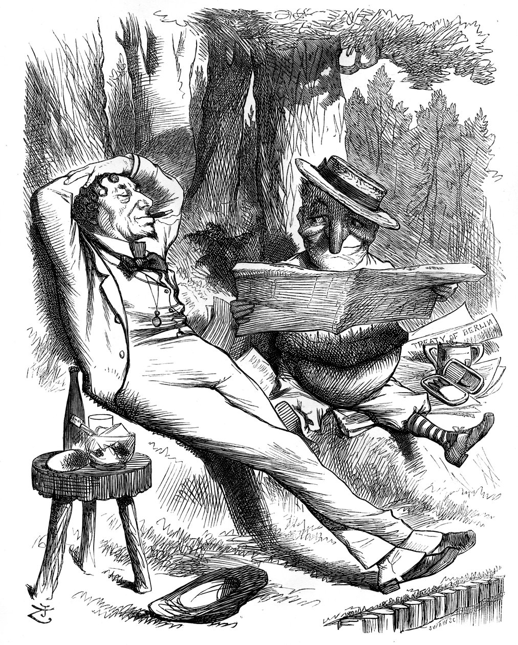 Leisure Cum Diz!, 1878 tekijältä Swain