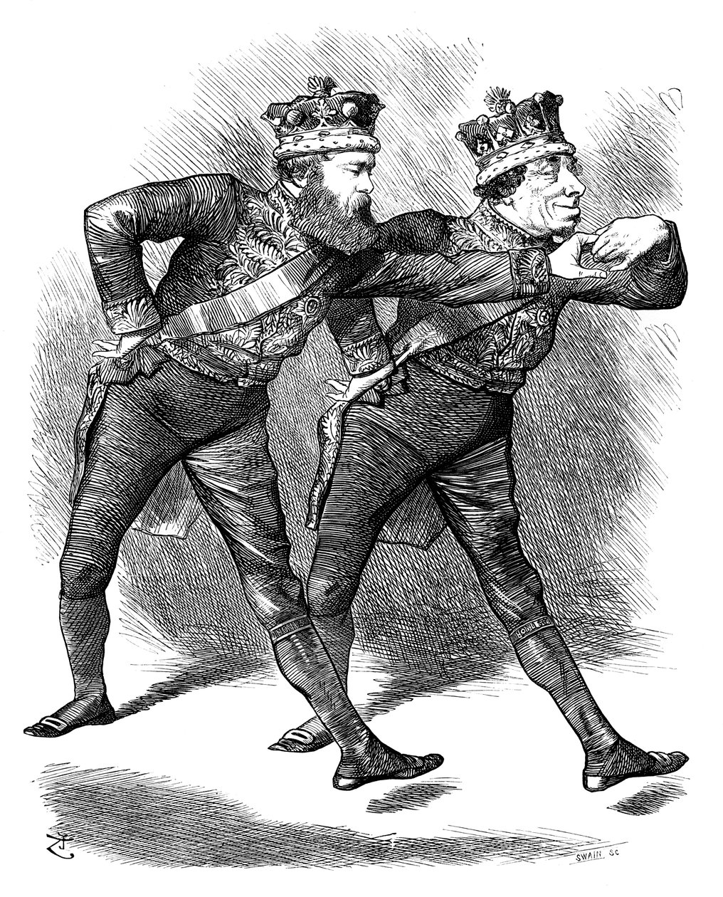 Pas De Deux!, 1878. tekijältä Swain