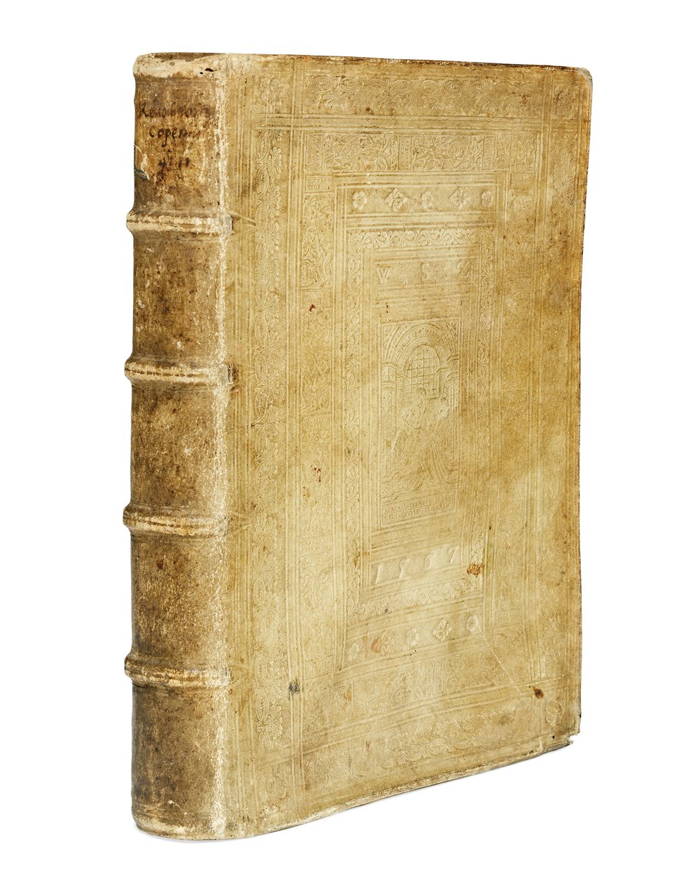 Nicolaus Copernicuksen "Coelestiumin vallankumouksista" ja Nicolas Copernicuksen "Narratio Prima" ja Georg Johan Rheticuksen "De Libris Revolutions", kaksi teosta yhdessä osassa, Basel tekijältä Swiss School