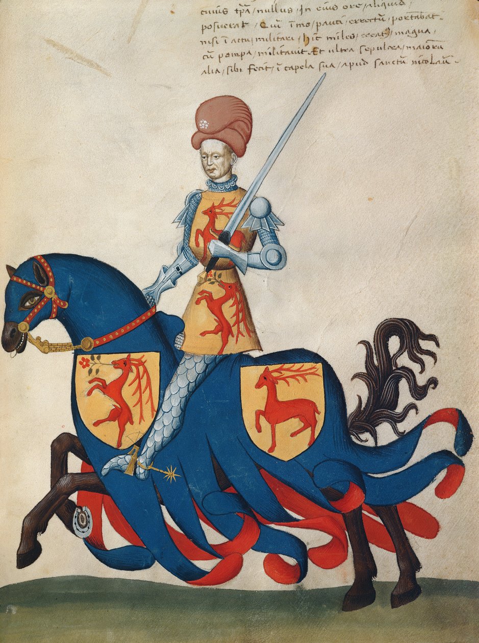 Giordano Forzate Capodilista (tempera vellum) tekijältä Swiss School