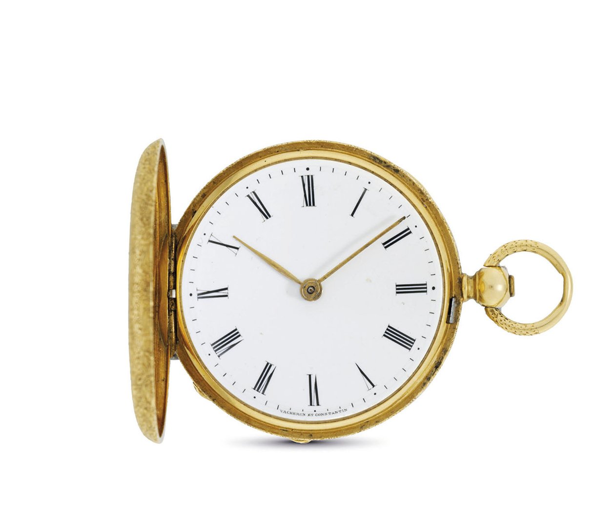 Hunter-kotelo avaimenperäinen sylinterikello, Vacheron et Constantin, Geneve, n. 1860 tekijältä Swiss School