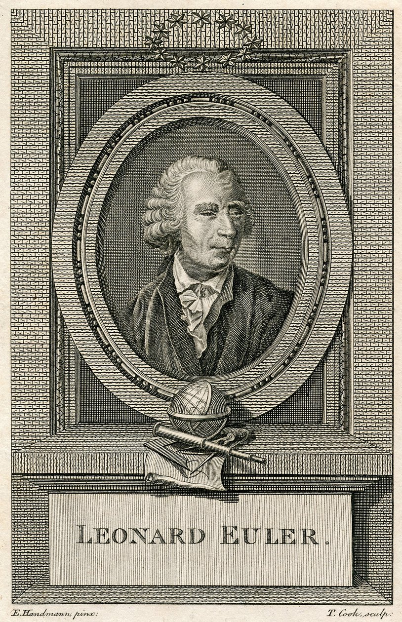 Leonard Eulerin muotokuva tekijältä Swiss School