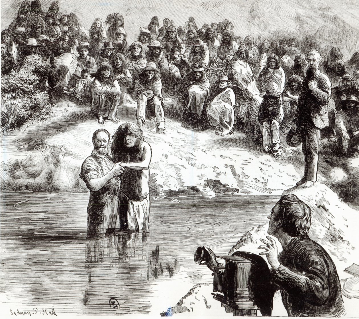 Pohjois-Amerikan intiaanien kaste – Kristuksen apostoleina esiintyvät mormonit, 1892 tekijältä Sydney Prior Hall