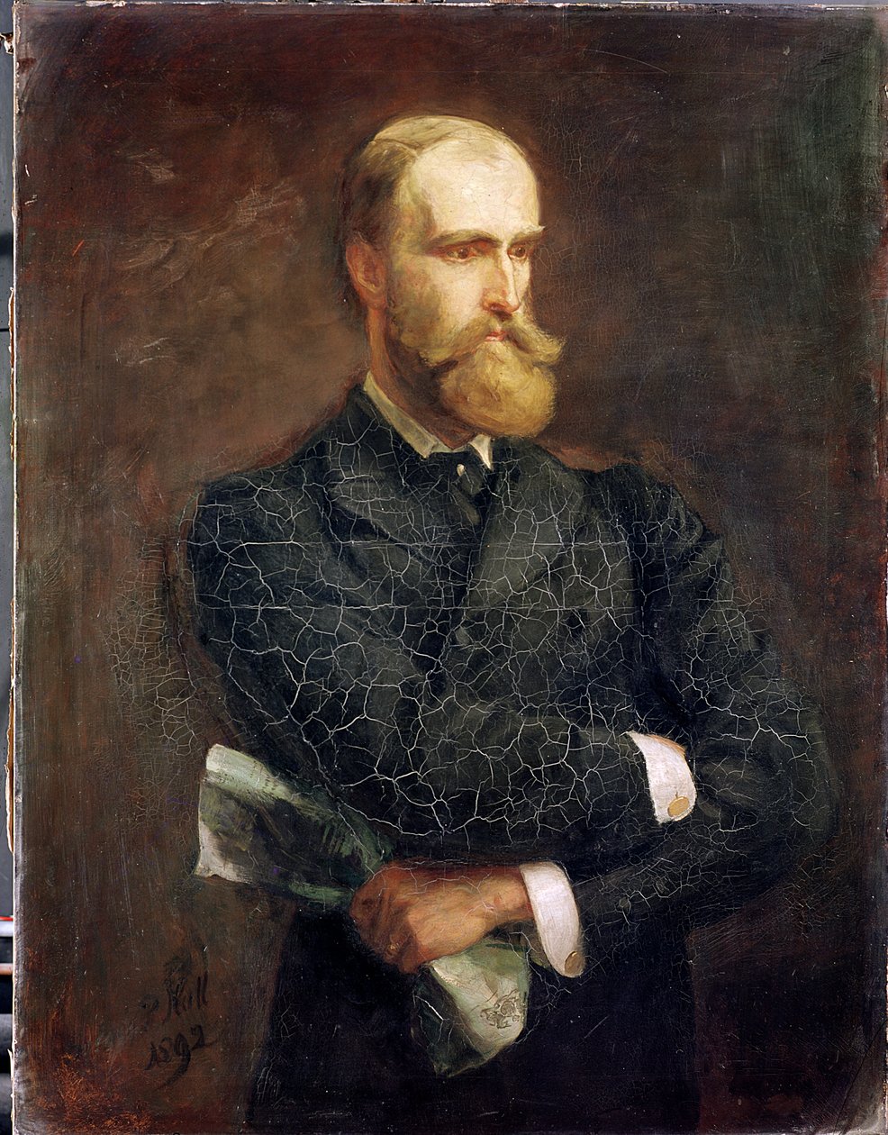Charles Stewart Parnellin (1846-91) muotokuva 1892 tekijältä Sydney Prior Hall
