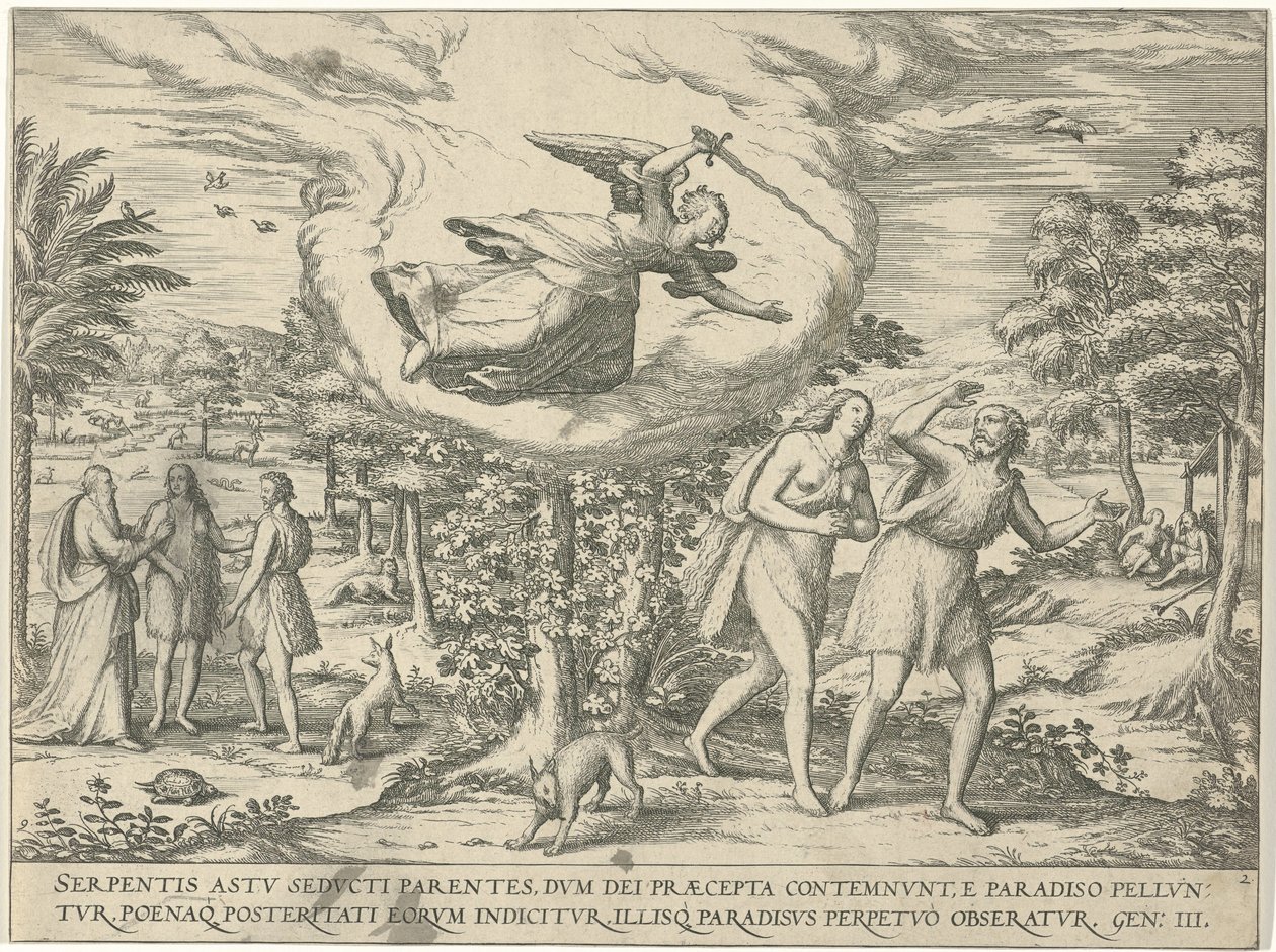 Karkotus paratiisista tekijältä Symon Novelanus (attributed to)