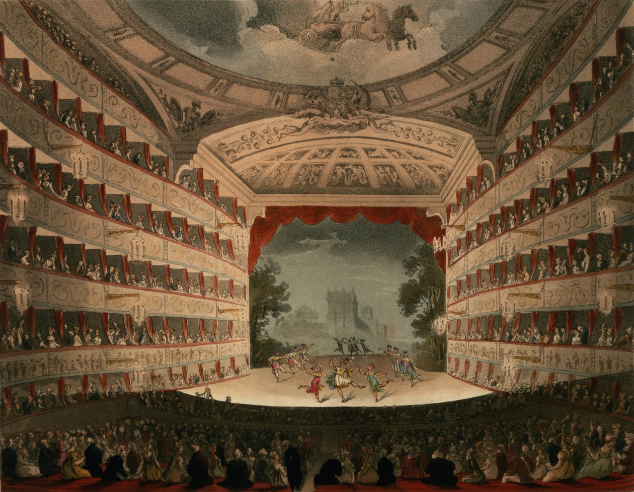 Uusi Covent Garden Theatre, 1810, "Ackermann
