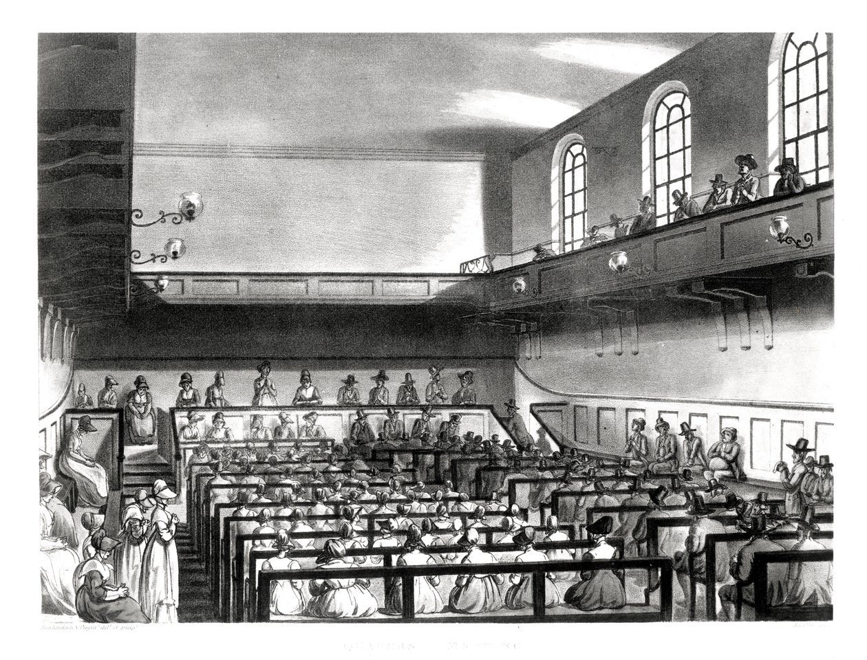 Quakers Meeting, Ackermann