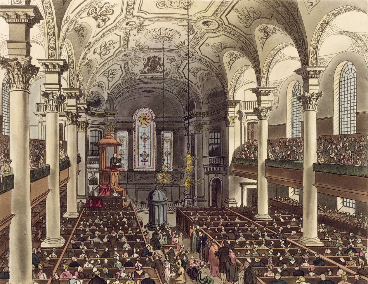 St Martins in the Fields, teoksesta "Ackermann