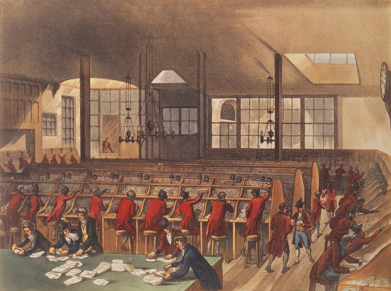 Huonekalut ja erilaiset esineet 1100- ja 1300-luvuilta tekijältä T. and Pugin Rowlandson