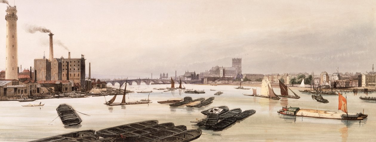 Westminster des del pont de Waterloo, Londonfinnish tekijältä TS Bays
