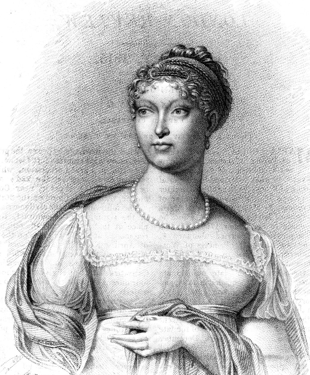 Marie Louise, Parman herttuatar, Napoleon Bonaparten toinen vaimo, 1815. tekijältä T Blood