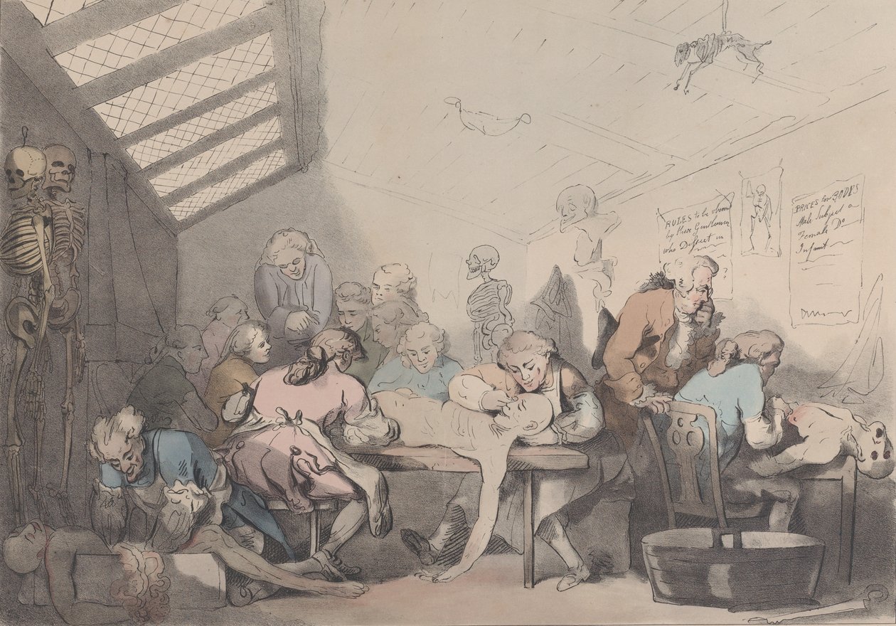 Leikkaushuone, n. 1838. tekijältä T. C. Wilson