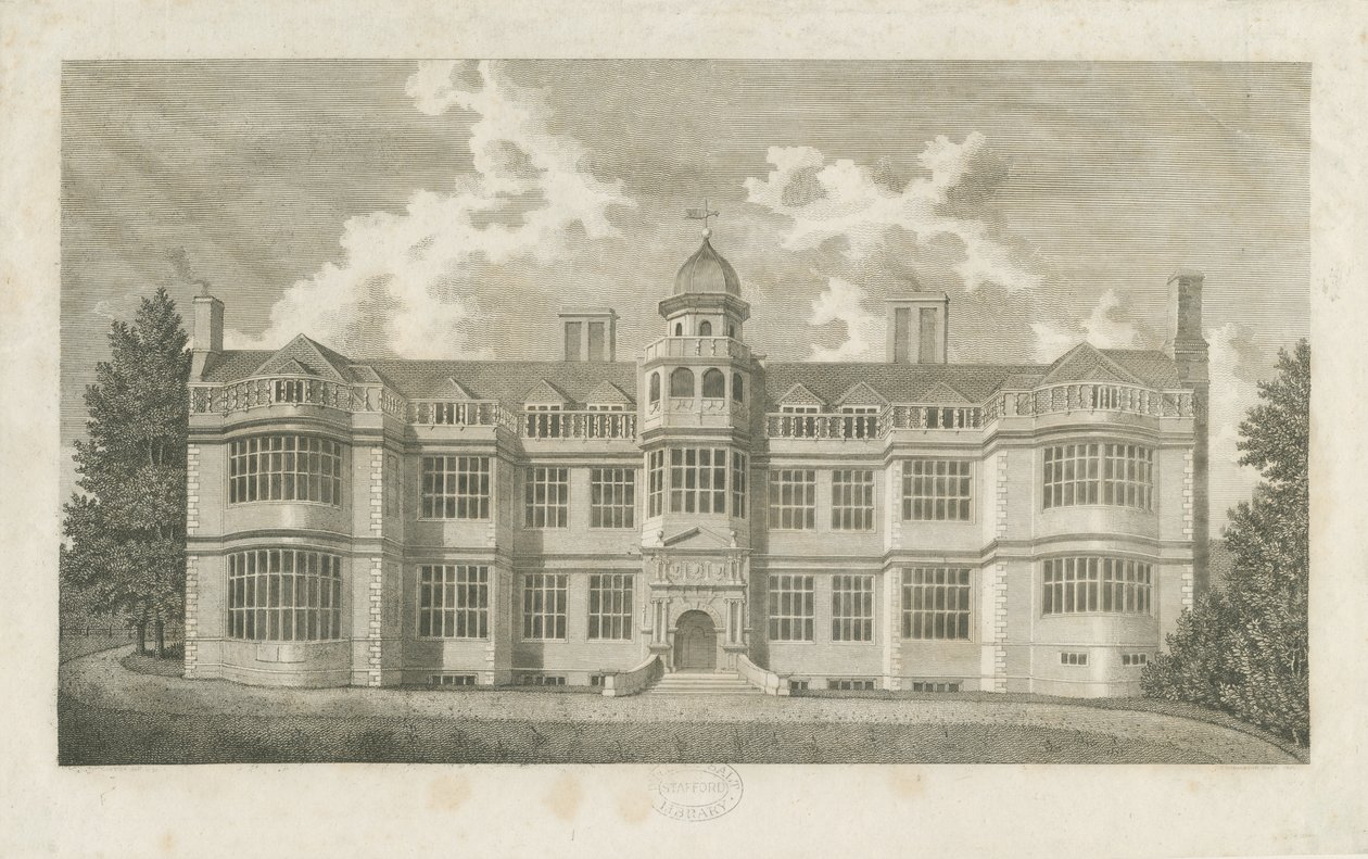Ingestre Hall: kaiverrus tekijältä T Carter
