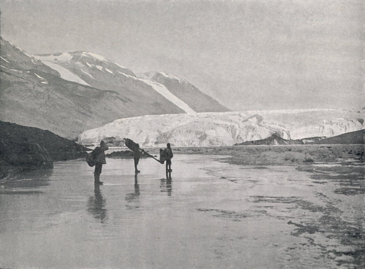 Pakkaus alkovileiriltä merelle, c1911, 1913 tekijältä T. Griffith Taylor