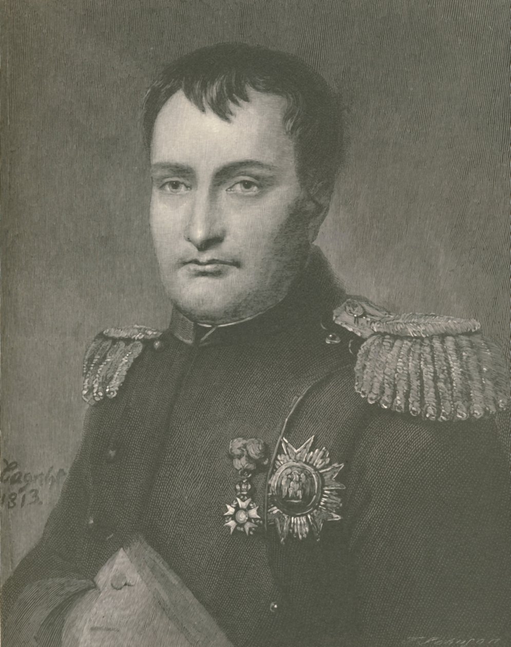 Napoleon vuonna 1813, 1896 tekijältä T. Johnson