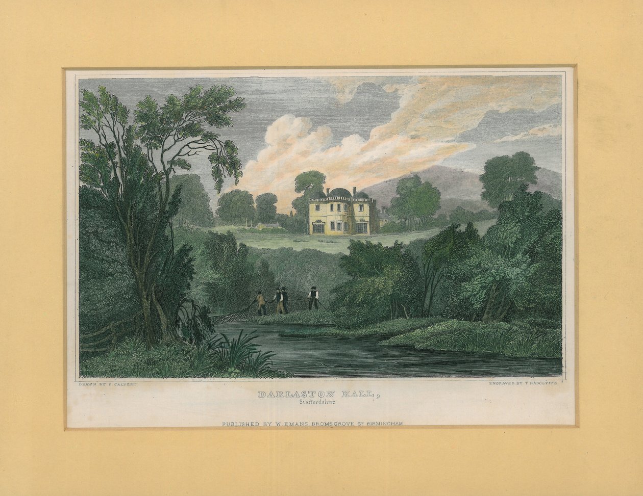 Darlaston Hall, Staffordshire tekijältä T. Radclyffe