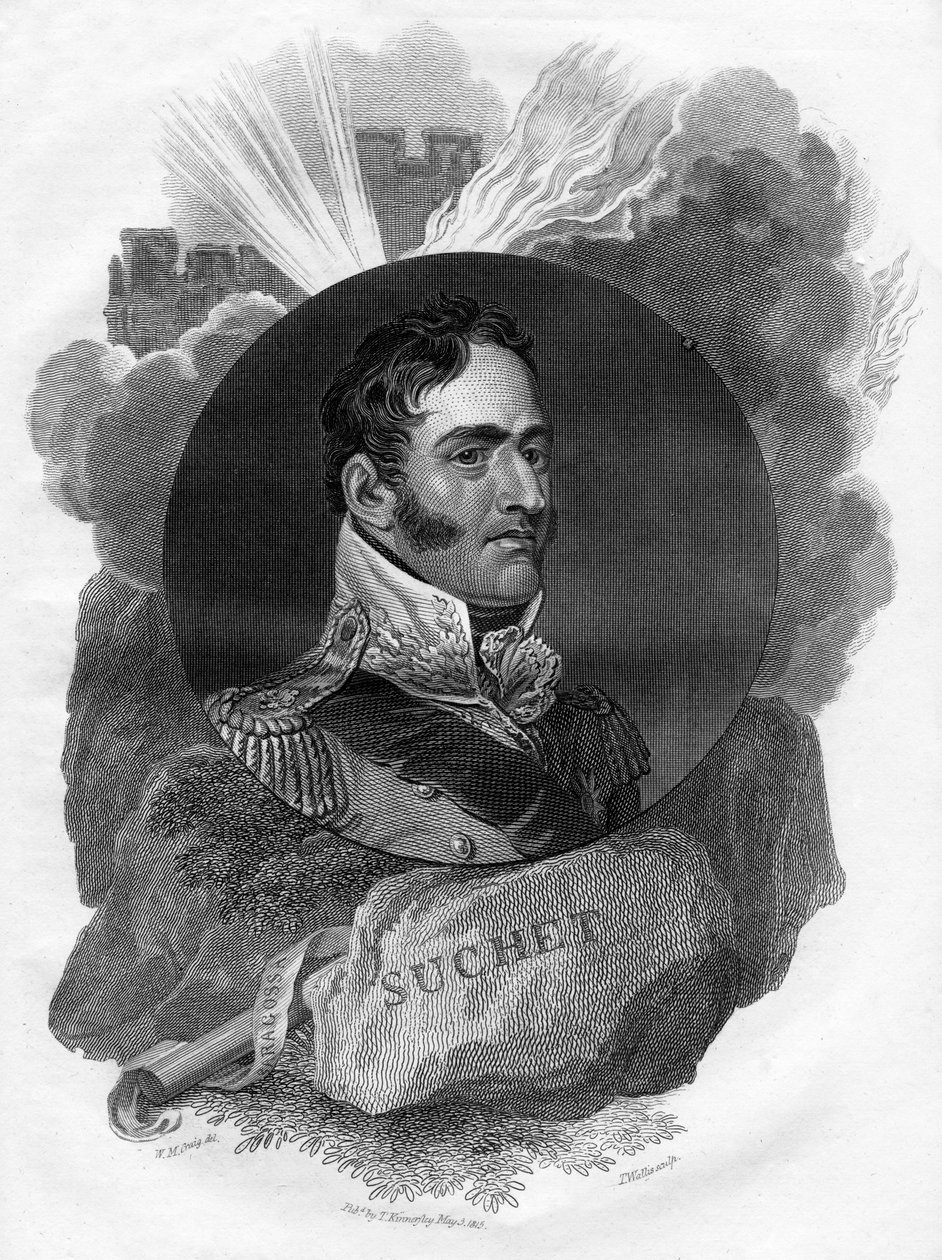 Louis Gabriel Suchet 1770-1826, 1816. tekijältä T. Wallis