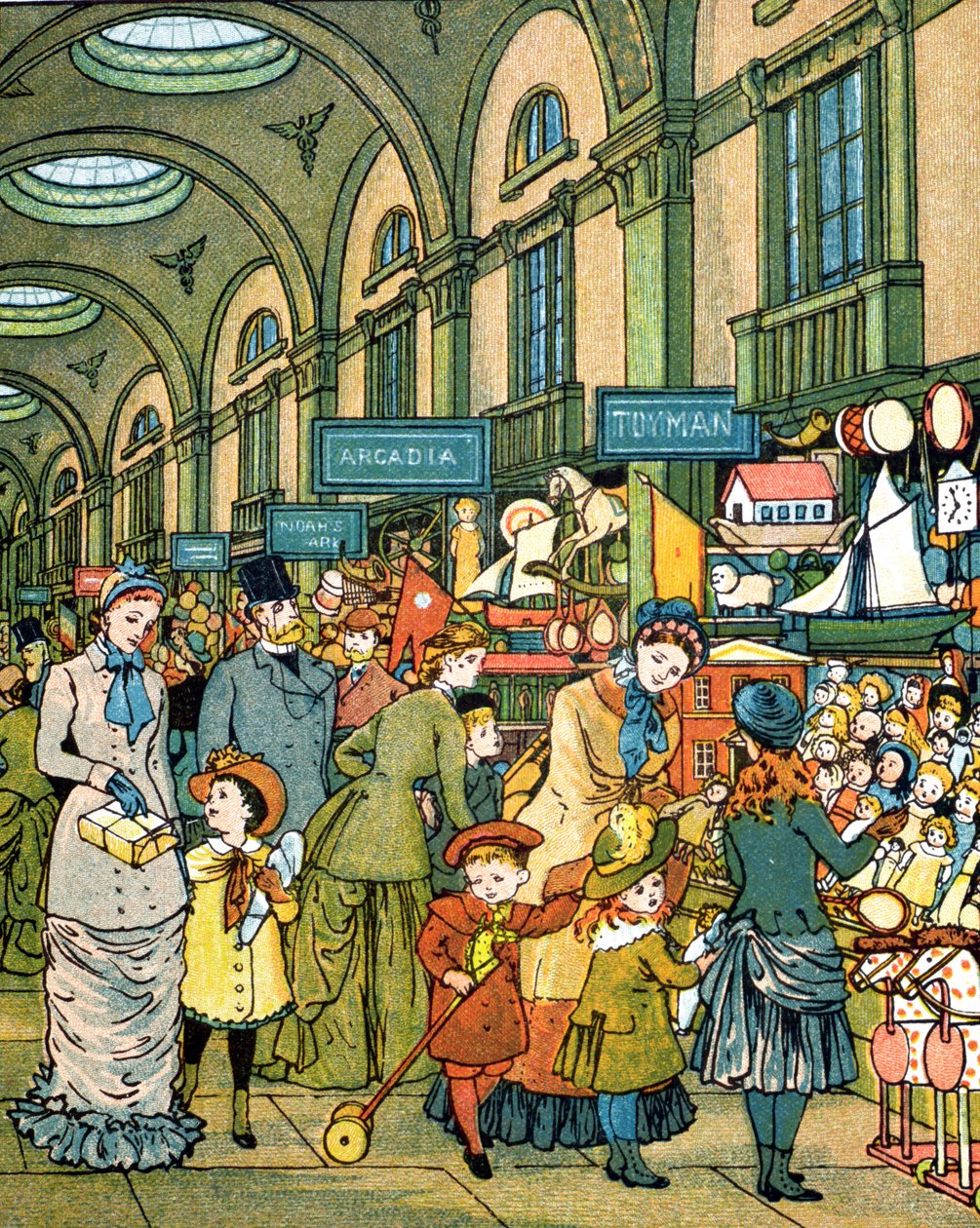 Lowther Arcade "London Townista" tekijältä T. and Houghton, E. Crane