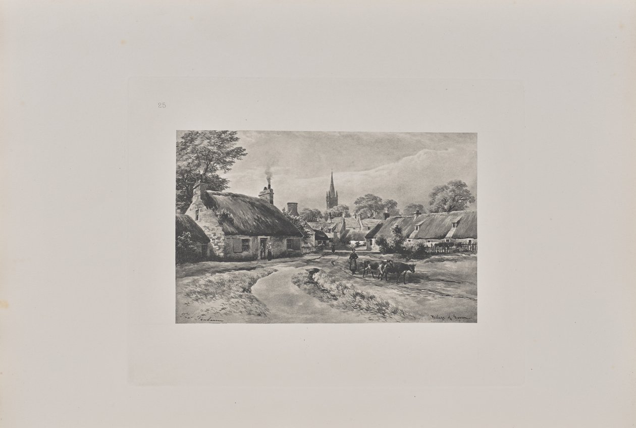 Govanin kylä, 1848 tekijältä T. and R. Annan and Sons
