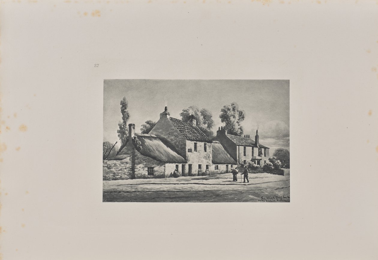 The Wheat Sheaf Inn, New Dumbarton Roadin sisäänkäynnillä. tekijältä T. and R. Annan and Sons