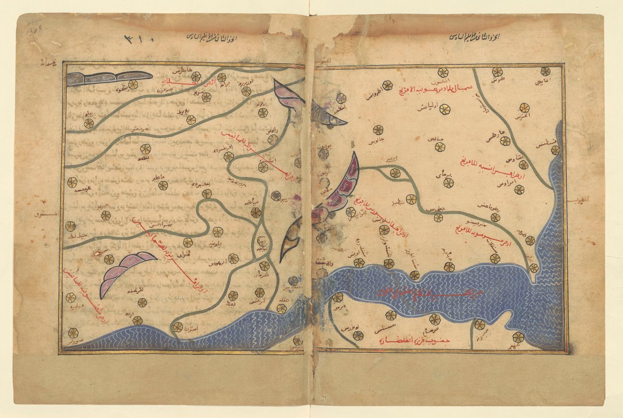 Pohjois -Ranskassa ja Belgiassa tekijältä Tabula Rogeriana