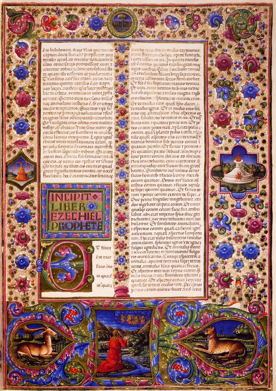 Incipit Hesekielin kirjasta, Borso d