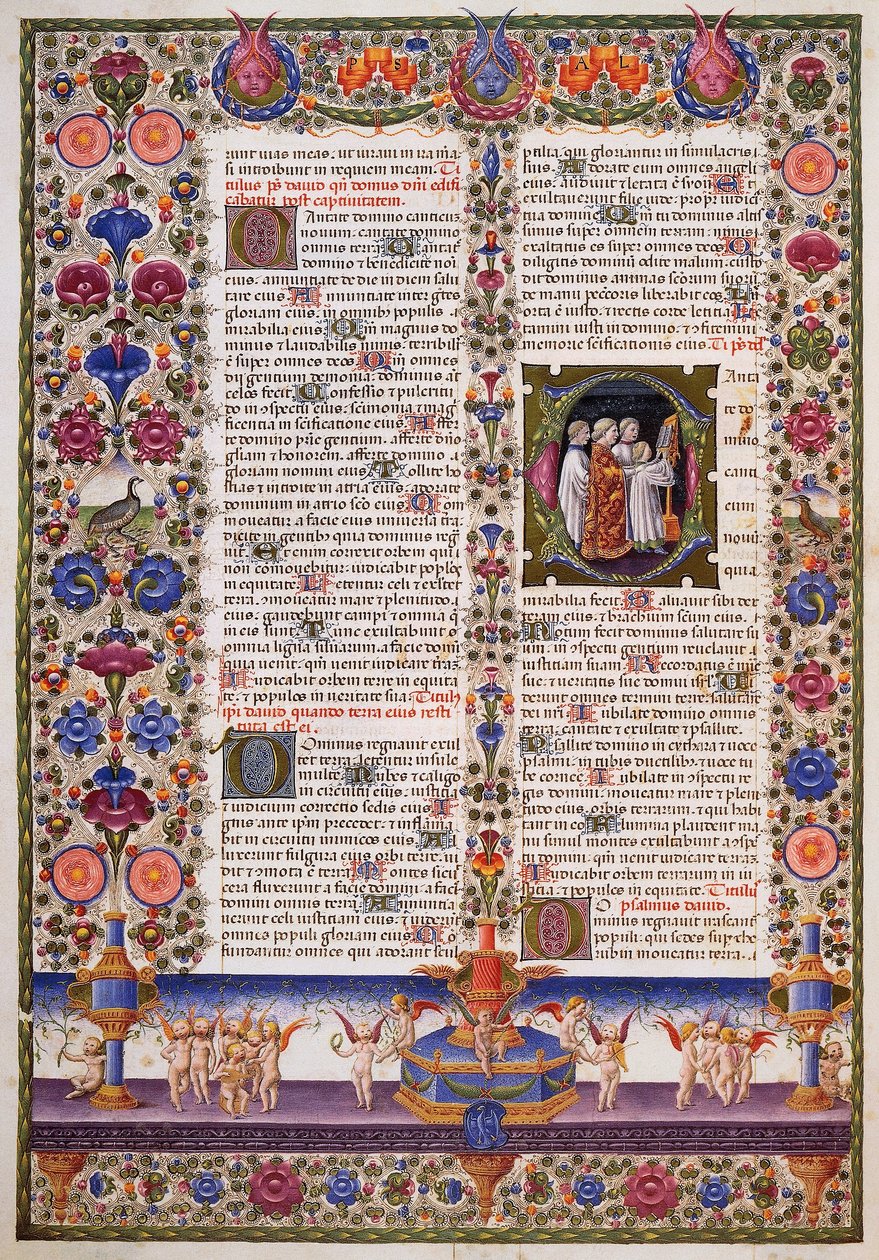Psalmien kirja,Borso d