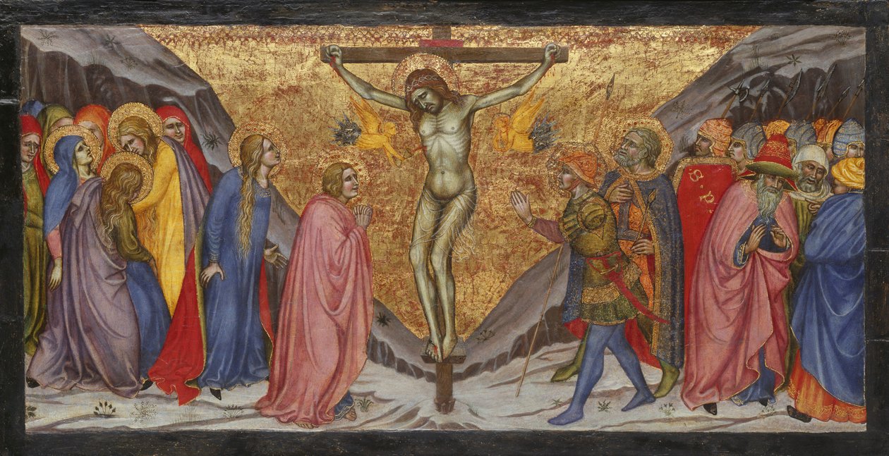 Ristiinnaulitseminen, 140104. tekijältä Taddeo di Bartolo