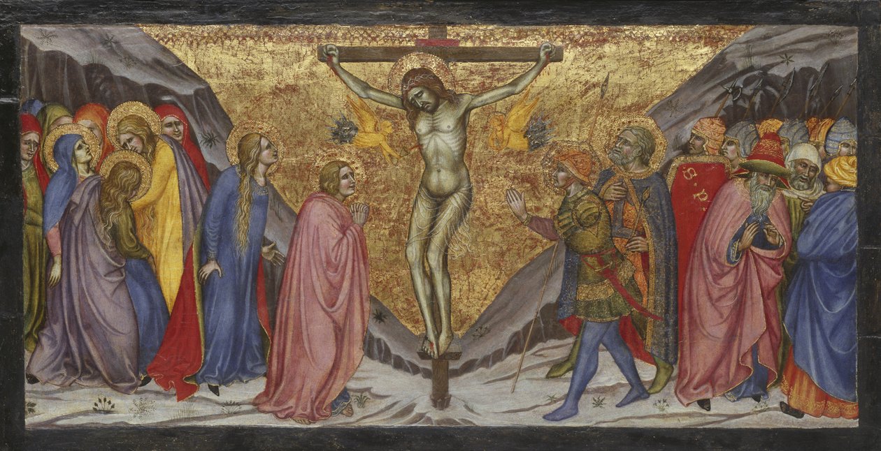 Ristiinnaulitseminen, 1401/04 tekijältä Taddeo di Bartolo