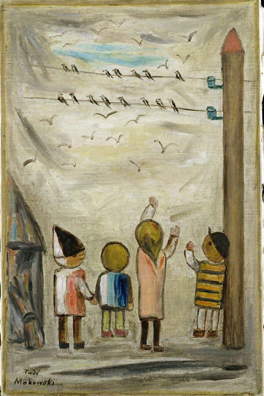 Pääskyset, 1931 tekijältä Tadeusz Makowski