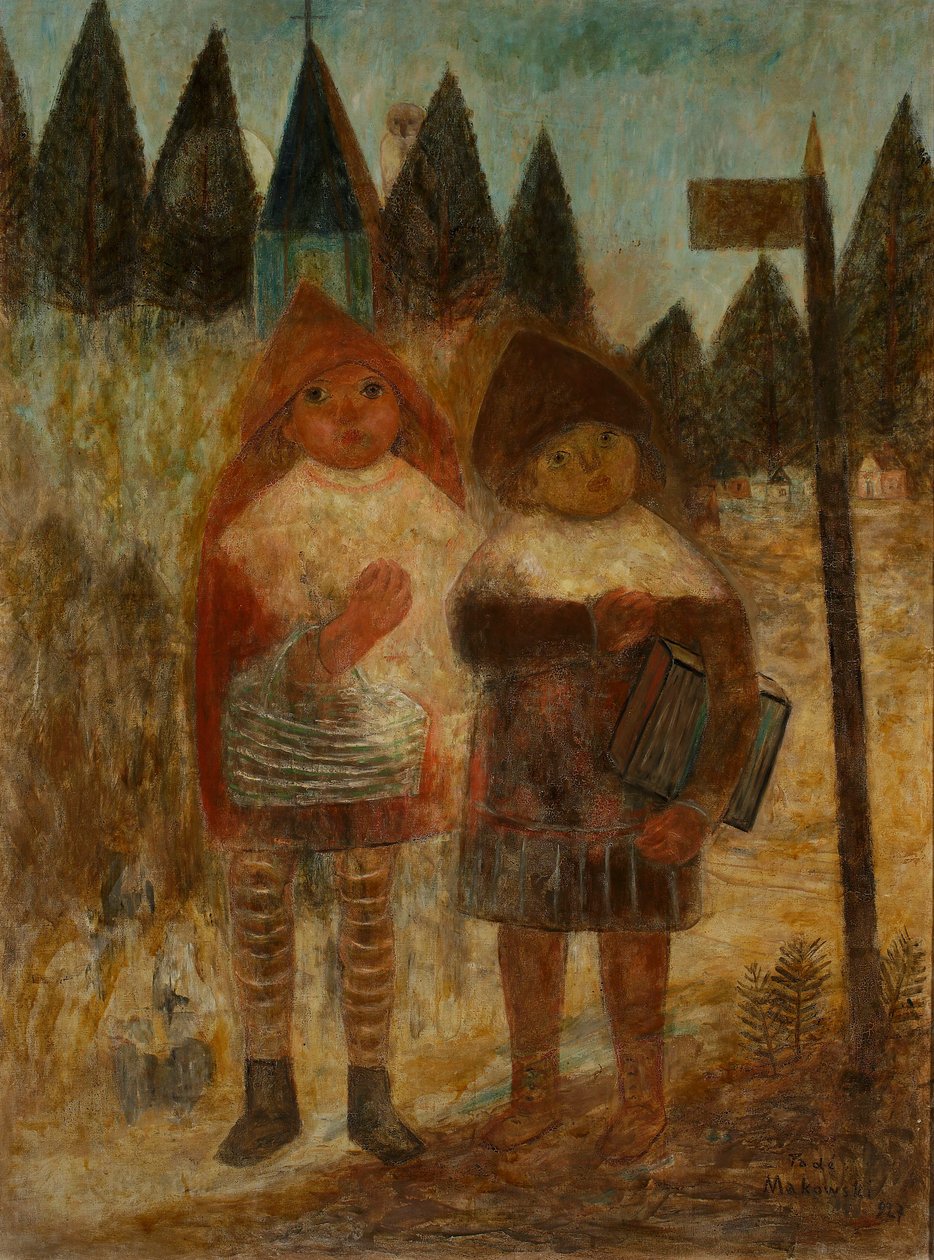 Paluu koulusta tekijältä Tadeusz Makowski