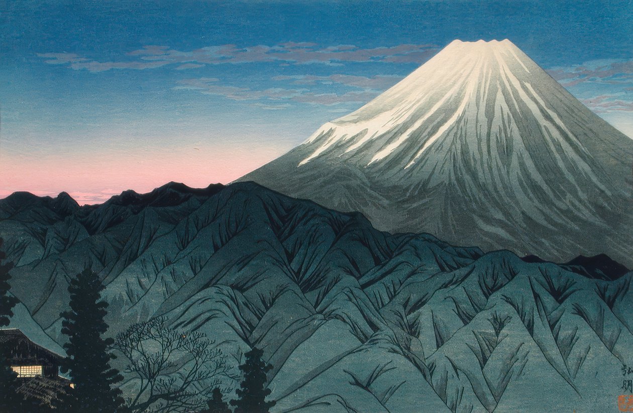 Fuji-vuori Hakonesta katsottuna tekijältä Takahashi Hiroaki