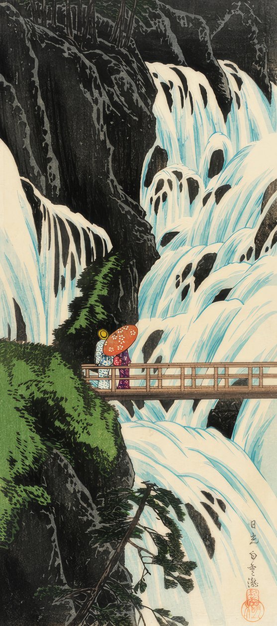 Kaupungin matot myös Wasser Fall Von Nikko tekijältä Takahashi Hiroaki