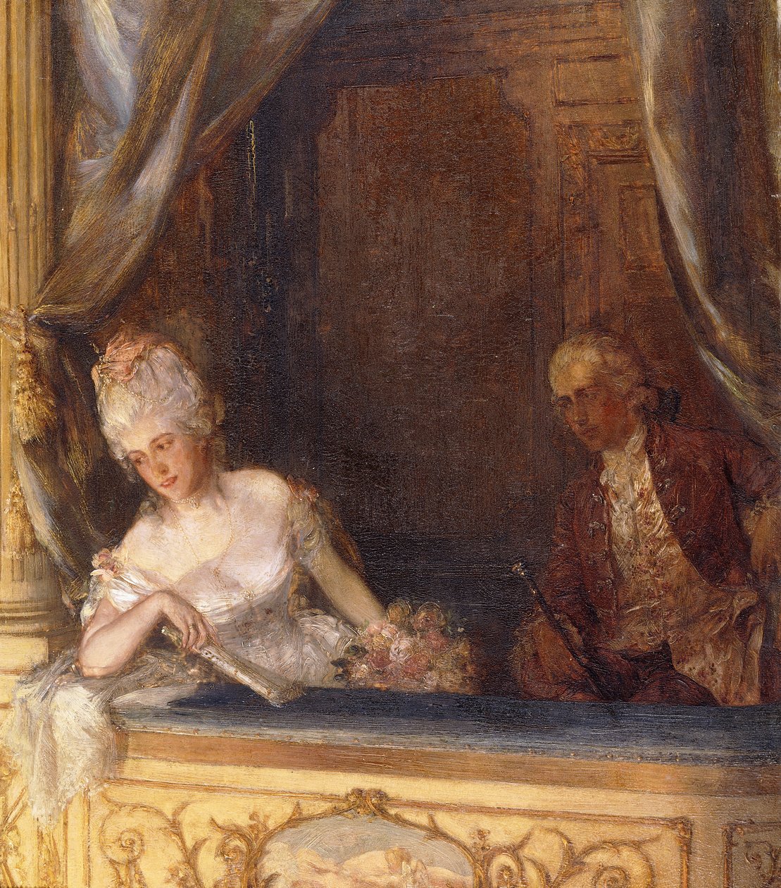 Laatikko Old Drury Lanella tekijältä Talbot Hughes