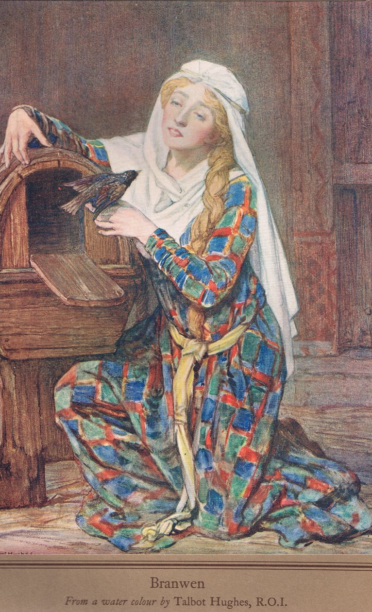 Branwen, n. 1915 tekijältä Talbot Hughes