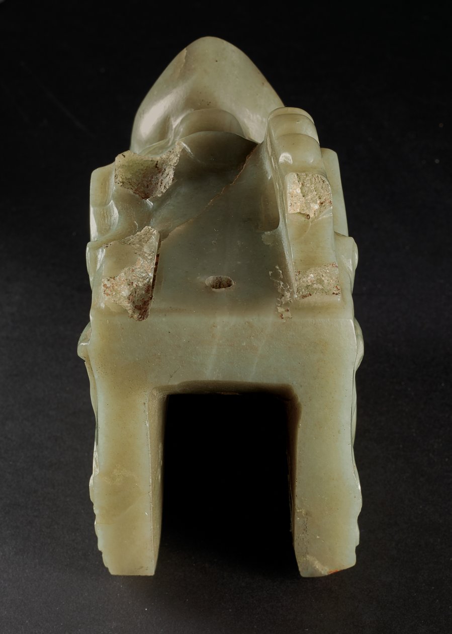 Junkunc Jade Dragon Head (jade) tekijältä Tang Dynasty Chinese School