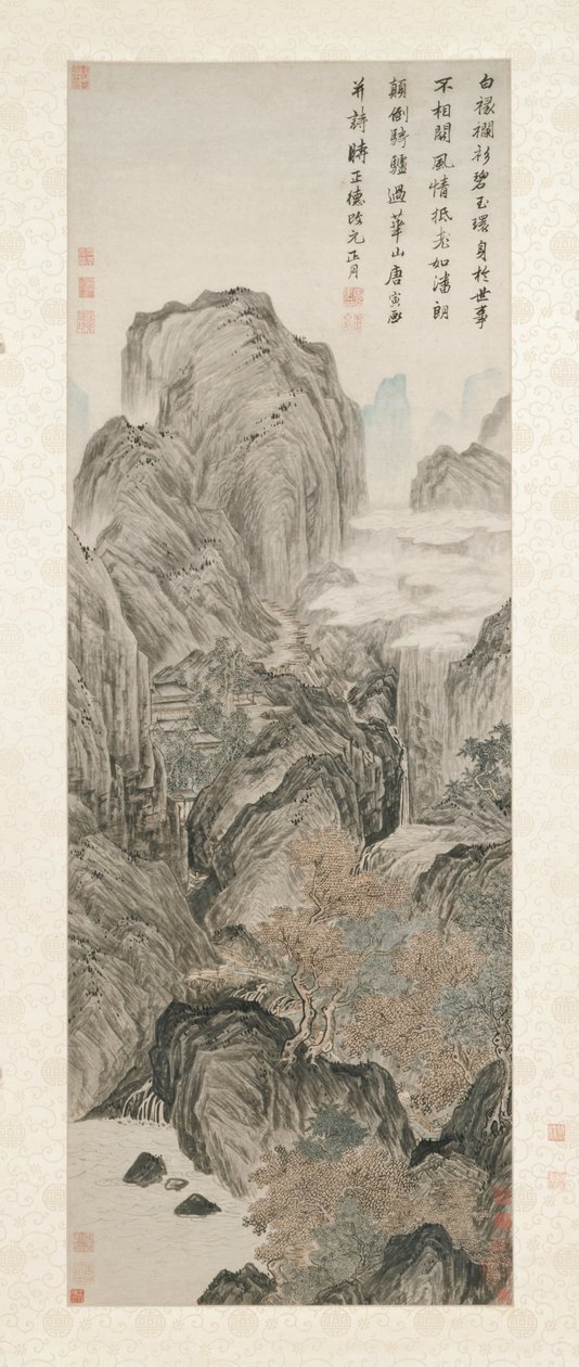 Hua-vuori, 1506. tekijältä Yin Tang