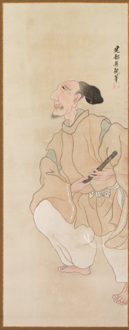 Genrefiguurit, c. 1816. tekijältä Tatabe Socho