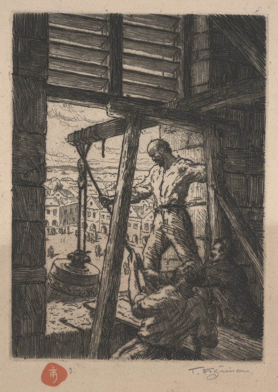 Kellon noutaminen sodassa I, 1917 tekijältä Tavík František Šimon